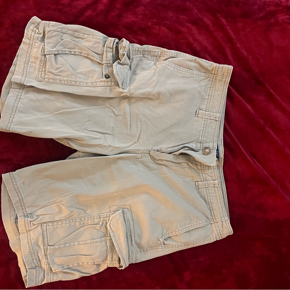 Men's Tan Cargo Shorts